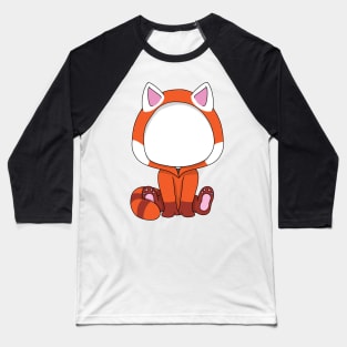 creepypasta red panda (slenderman) Baseball T-Shirt